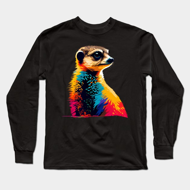 Meerkat Long Sleeve T-Shirt by JH Mart